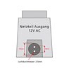 Outdoor power supply 12V AC 80W IP67