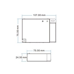 "INATUS" Single colour LED control - 12-24V DC Max.20A