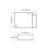 "INATUS" Single colour LED control - 12-24V DC Max.20A