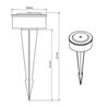 Gartus twilight switch brightness value adjustable for 12V garden lighting