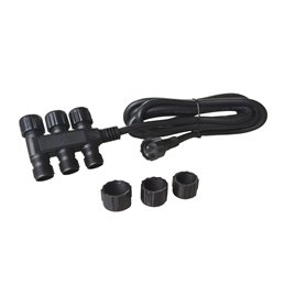 Gartus 6-way distribution cable 2m 12V - outdoor use