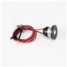 1W LED Mini Recessed Spotlight "ALDYNE" Black 3VDC 350mA 3000K