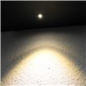 1W LED Mini Recessed Spotlight "ALDYNE" Black 3VDC 350mA 3000K