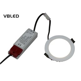 13W LED recessed luminaire Ocean II R / warm white 3000K