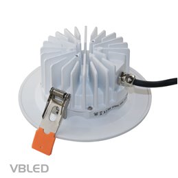 LED recessed luminaire 24W 230V IP65 + power supply unit Waterproof