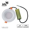 LED recessed luminaire 24W 230V IP65 + power supply unit Waterproof
