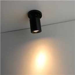 LED Mini Surface Mounted Spotlight "TINI" 1W Rotating & Swivelling