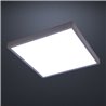 Surface-mounted frame for LED panel (62 cm x 62 cm) quick and easy assembly