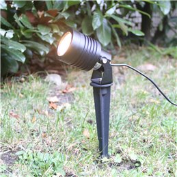 LED Garden Spotlight "Mutatio" 3000K 3-Step Dimmer 3W, 6W, 10W EZDIM