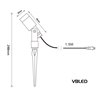 LED Garden Spotlight "Flavius" 3000K 3-Step Dimmer 1W, 2W, 3W EZDIM