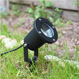 Pond floodlight "Stagnum" (empty housing) 12V - IP65 - aluminum - bulb changeable