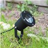 Pond floodlight "Stagnum" (empty housing) 12V - IP65 - aluminum - bulb changeable