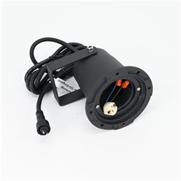 Pond floodlight "Stagnum" (empty housing) 12V - IP65 - aluminum - bulb changeable
