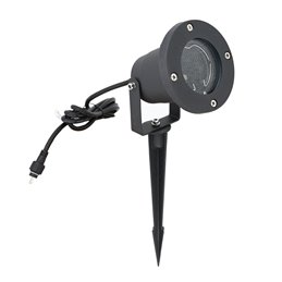 Pond floodlight "Stagnum" (empty housing) 12V - IP65 - aluminum - bulb changeable