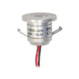 1W LED Mini recessed spot "ALDYNE" - Minispot - 350mA - IP65 - 3000K