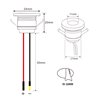 1W LED Mini recessed spot "ALDYNE" - Minispot - 350mA - IP65 - 3000K