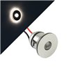 1W LED mini recessed spotlight "LATERA" side light minispot - 350mA - IP44 - 3000K