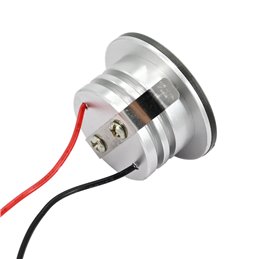 3W LED Mini Recessed Spotlight / Mini Spot / Surface Mount Ceiling Spot - Aluminum, IP65, 3000K