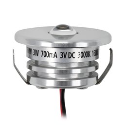 3W Mini recessed spotlight Mini Spot "Pialux"- IP65 - 3000K 3V 700mA