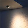 Fisheye 3W LED Spotlight 3000K 12VDC Swivel Silver