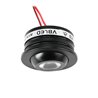 Fisheye 3W LED Spotlight 3000K 12VDC Swivel black