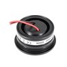 Fisheye 3W LED Spotlight 3000K 12VDC Swivel black