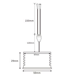 RGB+WW Illuminant LED Modules 12VDC -3000K 7W