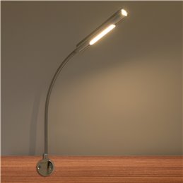Set of 2 LED bed lighting reading lamp two flames- 2X6W -3000K - DIMMABLE