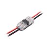 Connector low voltage 2-fold
