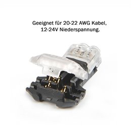 T connector low voltage 3-fold