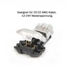 T connector low voltage 3-fold