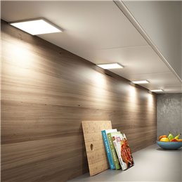 Mini LED panel under cabinet light 12VDC / 3,5W / 100x100x5mm