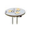 G4 LED pin base bulb / 3 LEDs - 12V AC/DC - Warm white - 1W