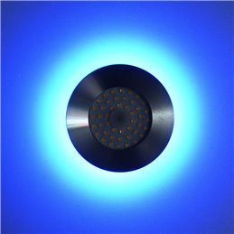 6W RGB+WW 12V DC LED Recessed Lights with Input and Output Cable Connection