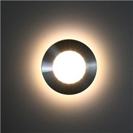 6W RGB+WW 12V DC LED Recessed Lights with Input and Output Cable Connection