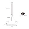 6W RGB+WW 12V DC LED Recessed Lights with Input and Output Cable Connection