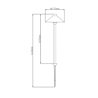 Gartus "Flat Hat" LED Bollard Light 12V AC/DC 6W 3000K