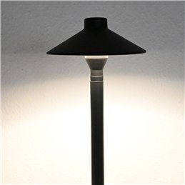 Gartus "Flat Hat" LED Bollard Light 12V AC/DC 6W 3000K
