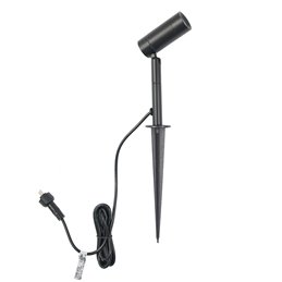 1,5W LED Garden Spotlight black LED changeable Illuminant 12VAC/DC Warm white 3000K