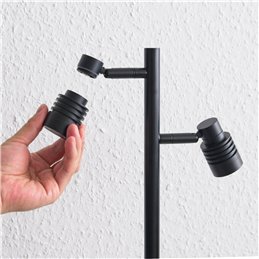 Garden spotlight MIYA 2-flame 13W 12V Outdoor IP65 3000K