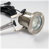 LED garden spotlight 12V, stainless steel IP68