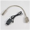 Set of 1 LED wall lamp - DIMMABLE -3W - 40cm gooseneck