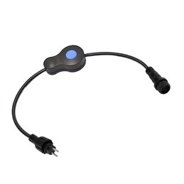 Gartus inline mini switch IP65 with plug