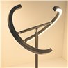 LED table lamp Vega 18W 3000K in black including USB charger and power adapter