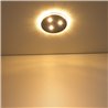 LED recessed spotlight 12VDC DIMMBAR 6W 3000K front & side