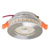 6W Recessed Lights Dimmable 12V AC DC 3000K Lights Front & Side
