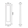 Bollard Light Path Light "Maiestas" 230V AC 12W 3000K 60cm high