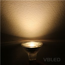 MR16 GU5.3 LED lamps, dimmable, 450LM, 5W replacement for 50W halogen lamps, warm white(2900K), 12V A