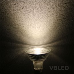 MR16 GU5.3 LED lamps, dimmable, 450LM, 5W replacement for 50W halogen lamps, warm white(2900K), 12V A