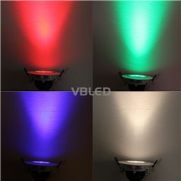 RGB+WW Illuminant Dimmable incl. Remote - MR16/GU5.3 -3000K 7W
